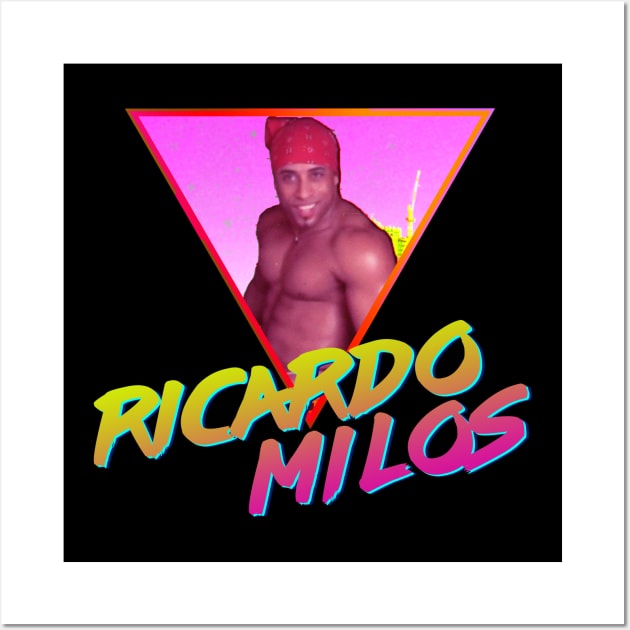 Ricardo Milos Vintage Aesthetic Wall Art by giovanniiiii